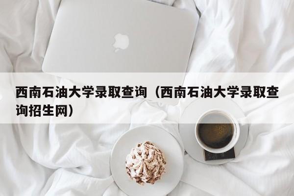 西南石油大学录取查询（西南石油大学录取查询招生网）