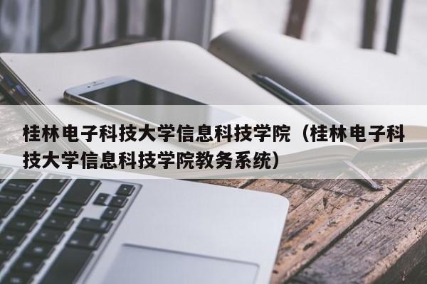 桂林电子科技大学信息科技学院（桂林电子科技大学信息科技学院教务系统）